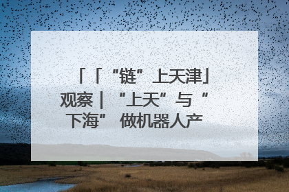 「“链”上天津」观察｜“上天”与“下海” 做机器人产业链细分领域强者
