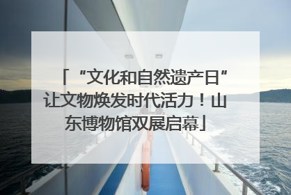 “文化和自然遗产日”让文物焕发时代活力！山东博物馆双展启幕