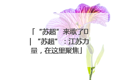 “苏超”来歌了⑪｜“苏超”：江苏力量，在这里聚焦