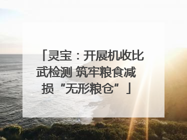 灵宝：开展机收比武检测 筑牢粮食减损“无形粮仓”