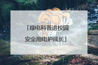 绿电科普进校园 安全用电护成长