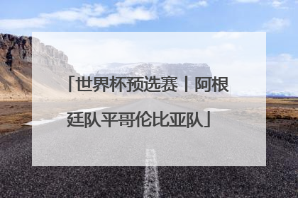 世界杯预选赛丨阿根廷队平哥伦比亚队