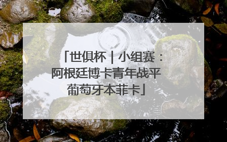 世俱杯｜小组赛：阿根廷博卡青年战平葡萄牙本菲卡