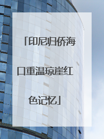 印尼归侨海口重温琼崖红色记忆