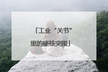 工业“关节”里的硬核突围