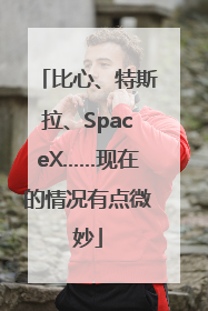 比心、特斯拉、SpaceX……现在的情况有点微妙