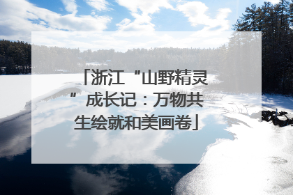 浙江“山野精灵”成长记：万物共生绘就和美画卷