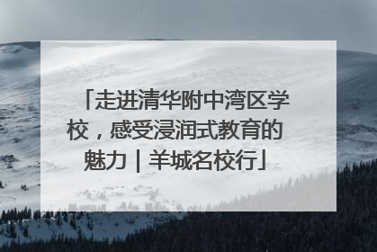 走进清华附中湾区学校，感受浸润式教育的魅力｜羊城名校行
