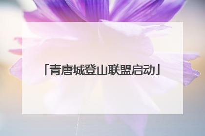 青唐城登山联盟启动