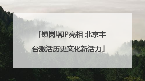 镇岗塔IP亮相 北京丰台激活历史文化新活力
